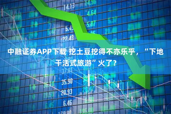 中融证券APP下载 挖土豆挖得不亦乐乎，“下地干活式旅游”火了？